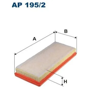 Filtr do auta Vzduchový filtr FILTRON AP 195/2