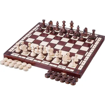 Šachy Šachy + dáma - 2v1