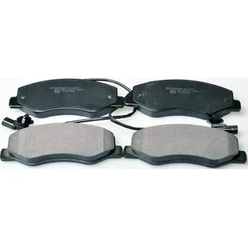 Brzdová destička Sada brzdových destiček, kotoučová brzda DENCKERMANN B111272