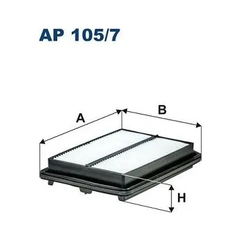 Vzduchový filtr Vzduchový filtr FILTRON AP 105/7