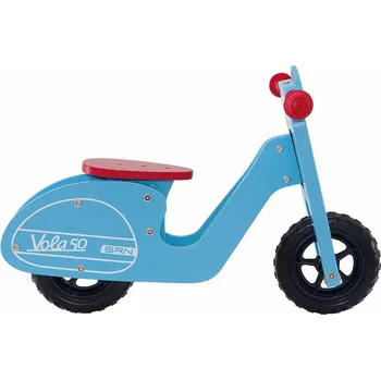 Dětské kolo 8" Dřevěné odrážedlo Vola 50 Blue