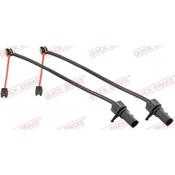 Brzdový systém Výstražný kontakt, opotřebení obložení Quick Brake WS 0373 A