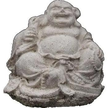 Zahradní dekorace Budha umělý kámen 9,5 cm
