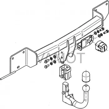 Auto-moto Tažné zařízení BMW 1 série 5D (E87) (2004 - 2011) (4179)