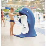 HTI Plastový odpadkový koš delfín 85 l. MC-4563