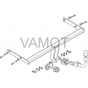 Auto-moto Tažné zařízení Audi A3 Sportback 5D (2004 - 2008 (8PA)) (3611)