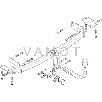 Tažné zařízení Tažné zařízení Ssangyong Tivoli (2015 - 2019) (4832)
