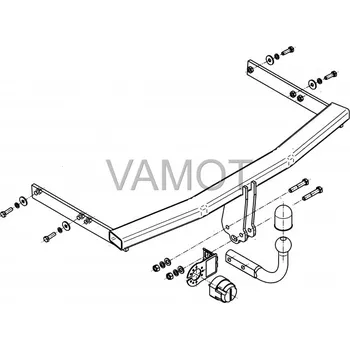 Tažné zařízení Tažné zařízení Seat Ibiza 3/5D (6J) (kromě Cupra) (2008 - 2017) (7775)