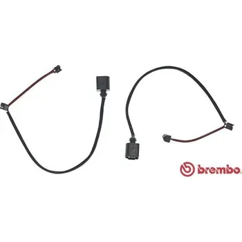 Brzdová destička Výstražný kontakt, opotřebení obložení BREMBO A 00 206