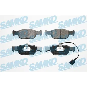 Brzdová destička Sada brzdových destiček, kotoučová brzda SAMKO 5SP652