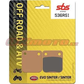 Brzdová destička Přední brzdové destičky SBS 536RSI - Artic Cat DVX 400, 400ccm - 04>
