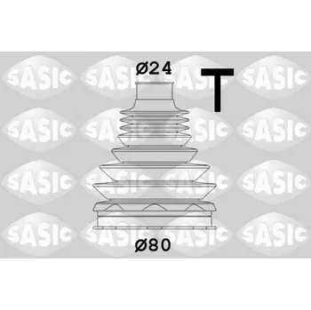 Sada měchů, hnací hřídel SASIC 1906111