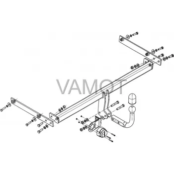 Tažné zařízení Tažné zařízení Ford Fiesta 3/5D (2008 - 2012) (5089)