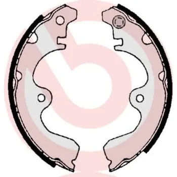 Brzdová čelist Sada brzdových čelistí BREMBO S 83 532