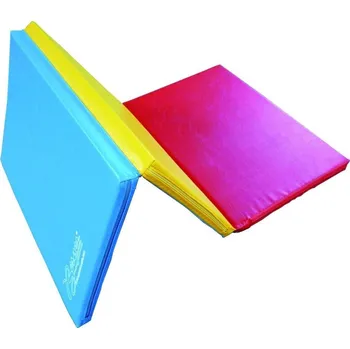 Žíněnka Skládací žíněnka 3-dílná Mini-line 120x60x3 cm, PE, 3-barevná