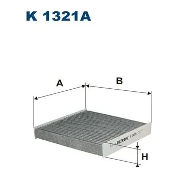 Autodíl Filtr, vzduch v interiéru FILTRON K 1321A