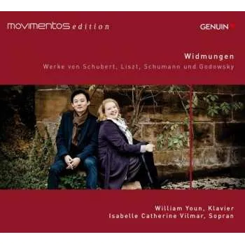 Zahraniční hudba CD Franz Schubert: Isabelle Catherine Vilmar & William Youn - Widmungen 2016
