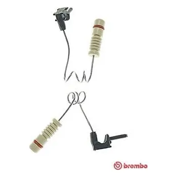 Brzdová destička Výstražný kontakt, opotřebení obložení BREMBO A 00 284