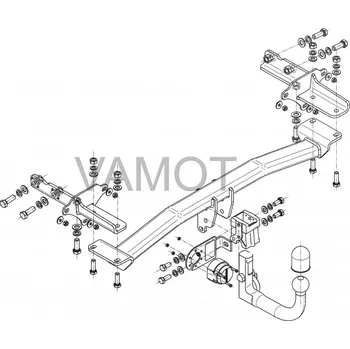 Tažné zařízení Tažné zařízení Jeep Renegade (2014 - 2017) (4882)
