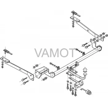 Tažné zařízení Tažné zařízení Citroen Xsara Kombi (1998 - 2005) (4522)