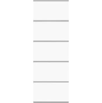 Interiérové dveře Interiérové dveře Naturel Evan levé 60 cm bílé EVAN60L