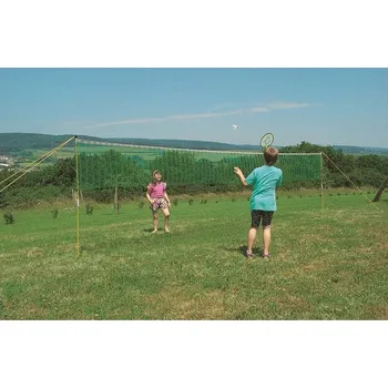 Badmintonová síť Badmintonová sada, vpletené tyčky