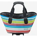 RACKTIME Agnetha 2.0 taška na zadní nosič polka dost - modré tečky + DÁREK