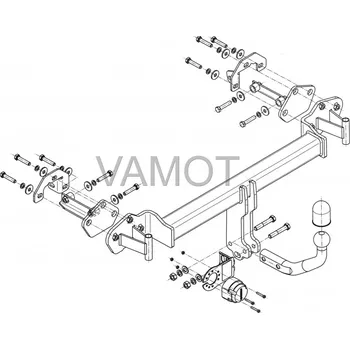 Auto-moto Tažné zařízení BMW 3 série Compact (E46) (2001 - 2005 (E46)) (2019)