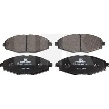 Brzdový systém Sada brzdových destiček, kotoučová brzda NK 225004