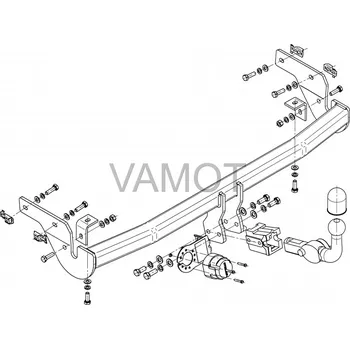Tažné zařízení Tažné zařízení Peugeot 207 3/5D (2006 - 2015) (5532)