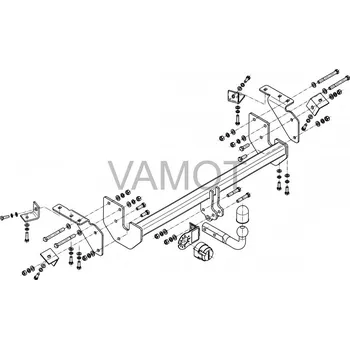 Tažné zařízení Tažné zařízení Mitsubishi ASX (2012 a novější) (4300)