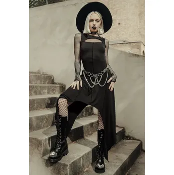 Dámské šaty šaty dámské KILLSTAR - Milicent - Black - 3XL