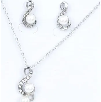 Souprava šperků Jewelry Set -Africký náhrdelník + náušnice - Houslový klíč