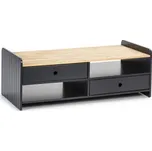 Konferenční stolek Marckeric Monte antracit (Stolek z masivu + MDF)