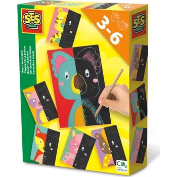 kreativní sada Ses Nauč se vyškrabávat obrázky