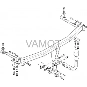 Tažné zařízení Tažné zařízení Honda Jazz II 5D (2002 - 2008) (4546)