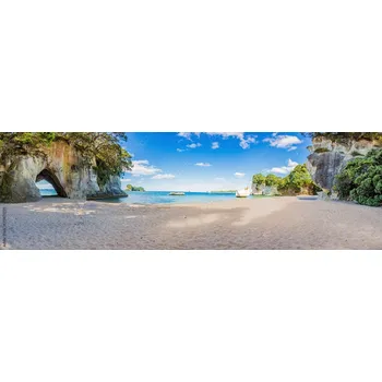 Obklad Skleněný obklad do kuchyně Stín na pláži 310470220