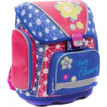 Karton P+P Anatomický školní batoh PREMIUM KVĚTINY