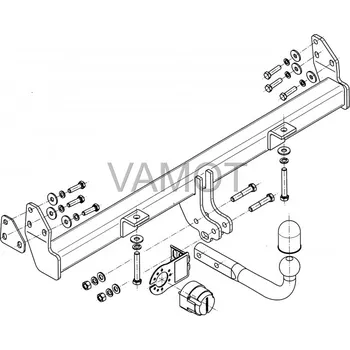 Tažné zařízení Tažné zařízení Land Rover Freelander I (1998 - 2007) (2052)