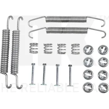 Brzdový systém Sada příslušenství, parkovací brzdové čelisti NK 7923548