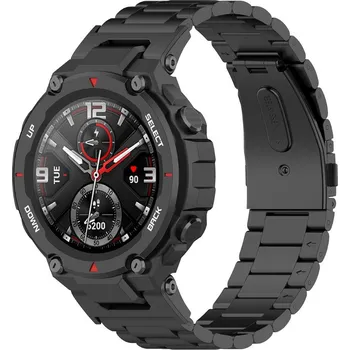 Ostatní příslušenství k chytrým hodinkám eses Kovový řemínek pro Xiaomi Amazfit T-Rex - Černý