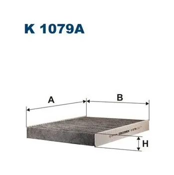 Auto-moto Filtr, vzduch v interiéru FILTRON K 1079A