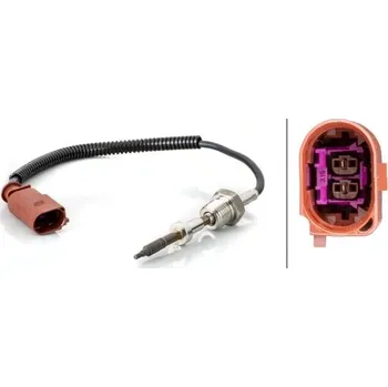 Čidlo automobilu Čidlo, teplota výfukových plynů HELLA 6PT 014 494-721