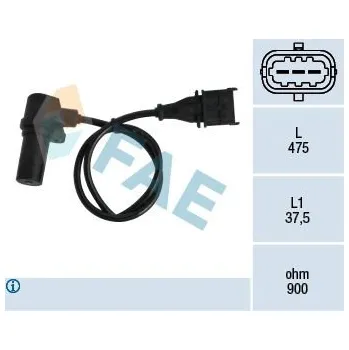 Kliková hřídel Generátor impulsů, klikový hřídel FAE 79060