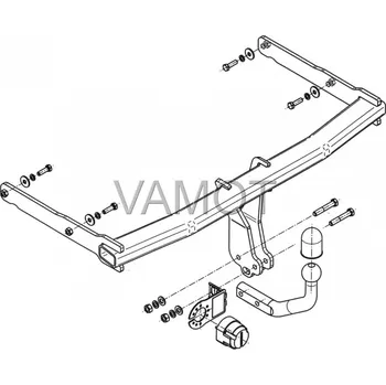 Tažné zařízení Tažné zařízení Audi A7 Sportback (2010 - 2018) (4343)