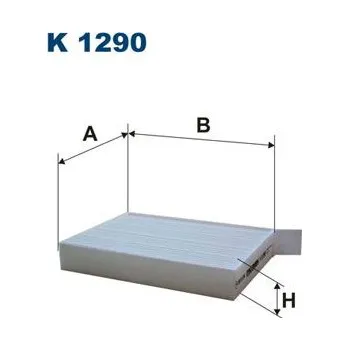Autodíl Filtr, vzduch v interiéru FILTRON K 1290