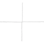 Ochranná síť PP 1,0 mm, oko 20 mm, bílá