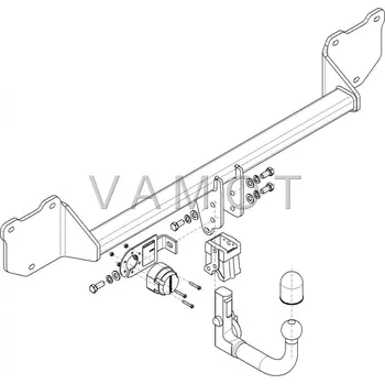 Tažné zařízení Tažné zařízení Mini Cooper countryman 5D (4WD) (2010 - 2014) (7748)