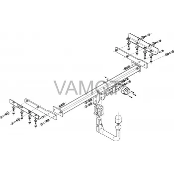 Tažné zařízení Tažné zařízení Nissan Pulsar 5D (2014 a novější) (5046)