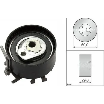 Auto-moto Napínací kladka, ozubený řemen Schaeffler INA 531 0404 10